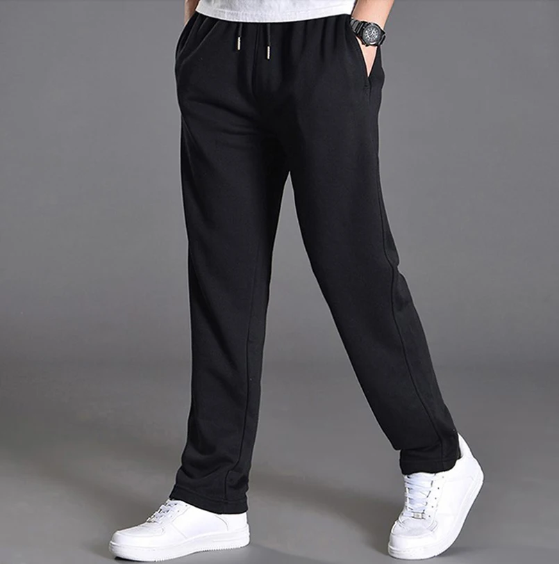 Cotton Men Sweatpants Sports Joggers Pant Tracksuit Jogging