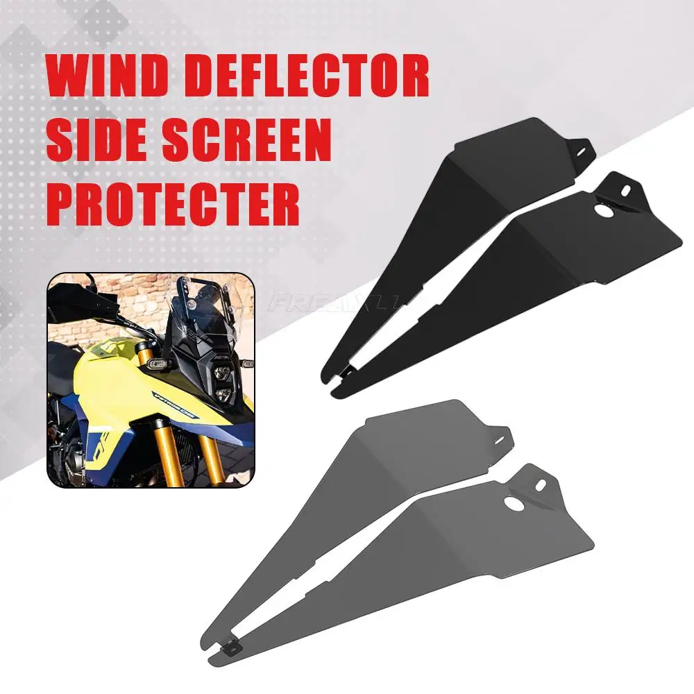 

Vstrom 800DE V STROM Motorcycle Wind Deflector Protecter Side Screen Weather Cover For Suzuki V-Strom 800 DE 2023 2024 2025