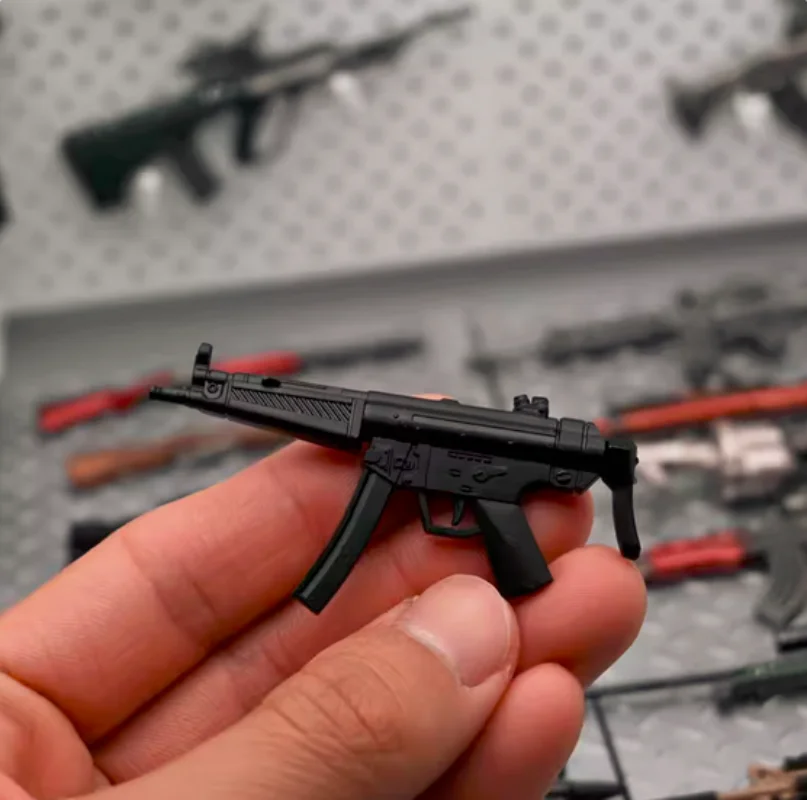 

1/12 аксессуары для солдат MP5 модель пистолета для 6 "figma TBL mezco shf