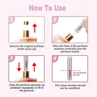 5 pièces 5ml vaporisateur pompe à parfum bouteille de parfum rechargeable vaporisateur atomiseur bouteille Mini voyage vide conteneurs cosmétiques 4