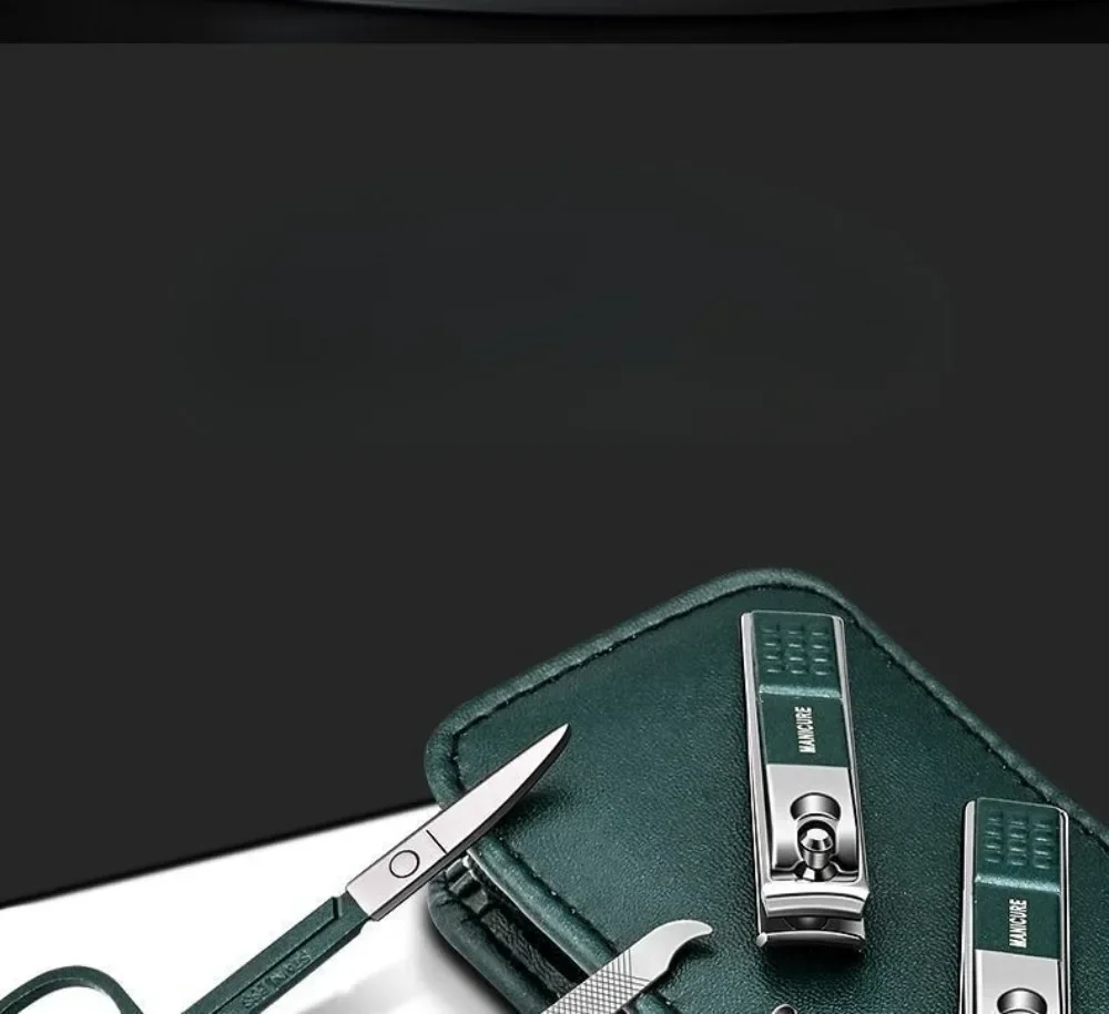 alt="The 6Pcs Nail Scissors Set, including Special Nail Clippers and Manicure Beauty Tools.