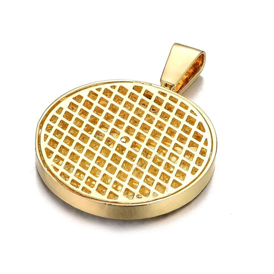 Collana Hip-Hop Da Uomo Con Catena Cubana Miami Da 20mm Girocollo Pesante Lunga Cauzione Cubic Zirconia Moda Rock Rapper Gioielli - Foto 8