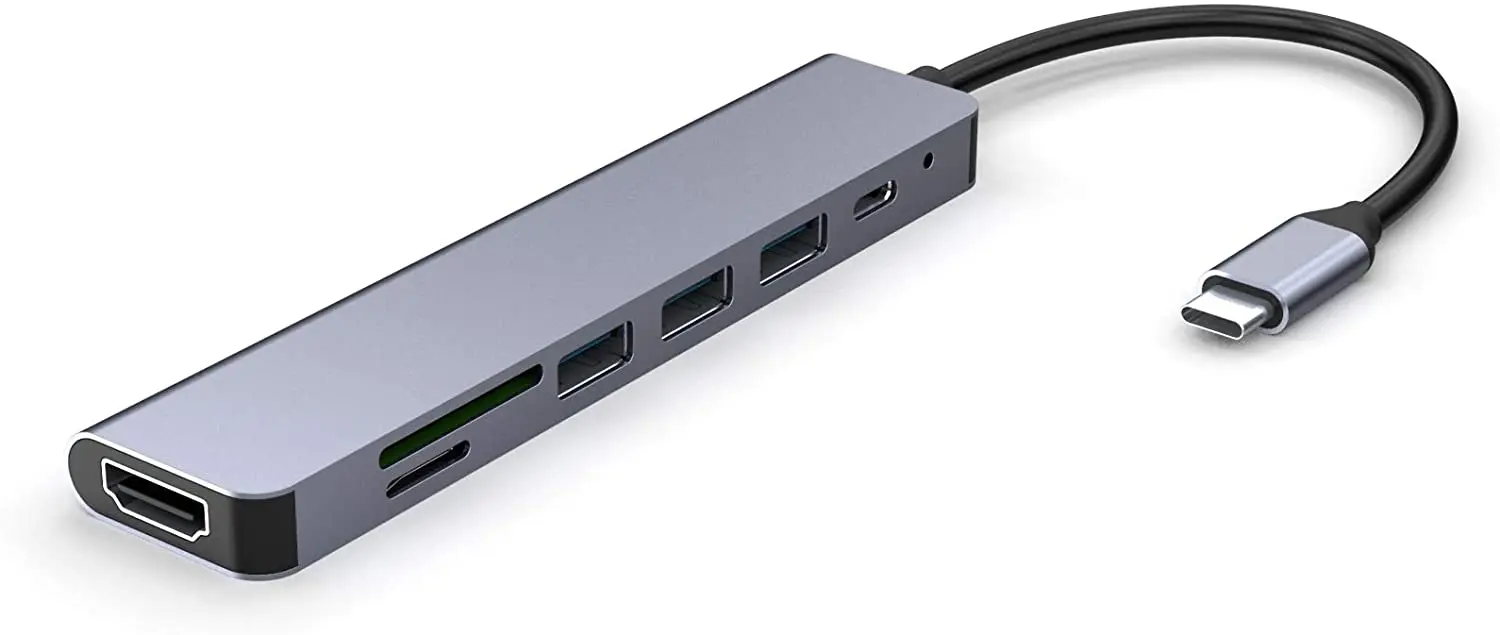 USB 3.1 Type-C-HDMI ȣȯ  4K Thunderbolt USB C  Usb3.0 TF SD   PD(MacBookPro Air USB C й)