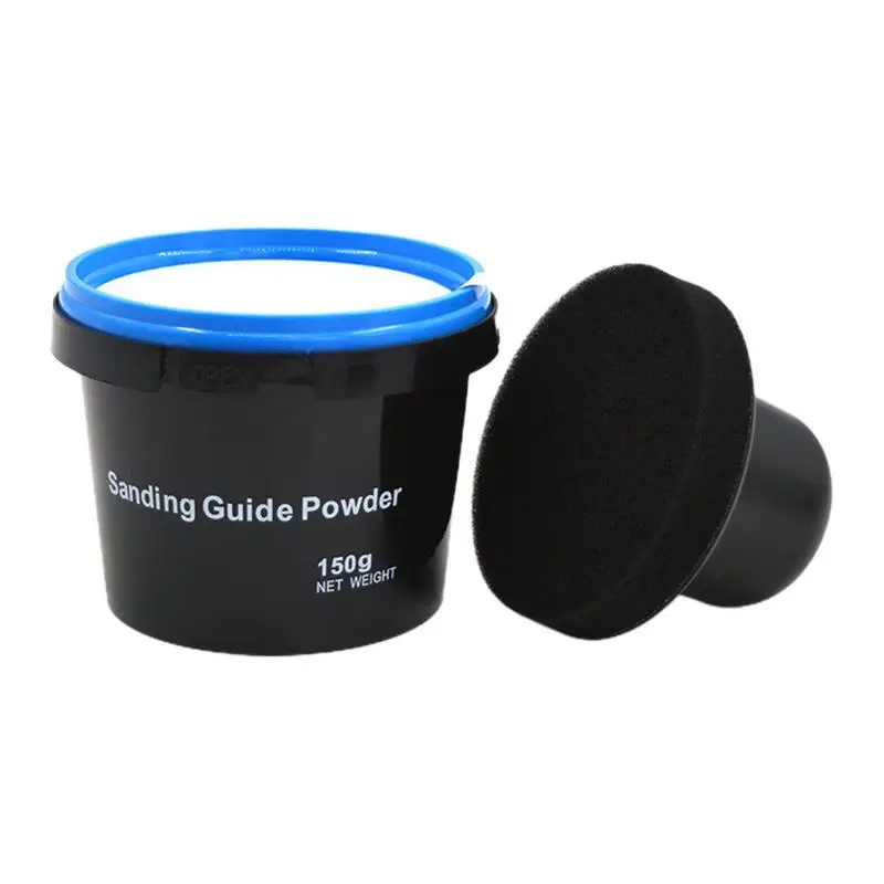 150g Car Body Sanding Guide Powder Dry Grinding Polishing Toner Leveling Inspection Auto Sheet Polishing Toner Carbon Powder