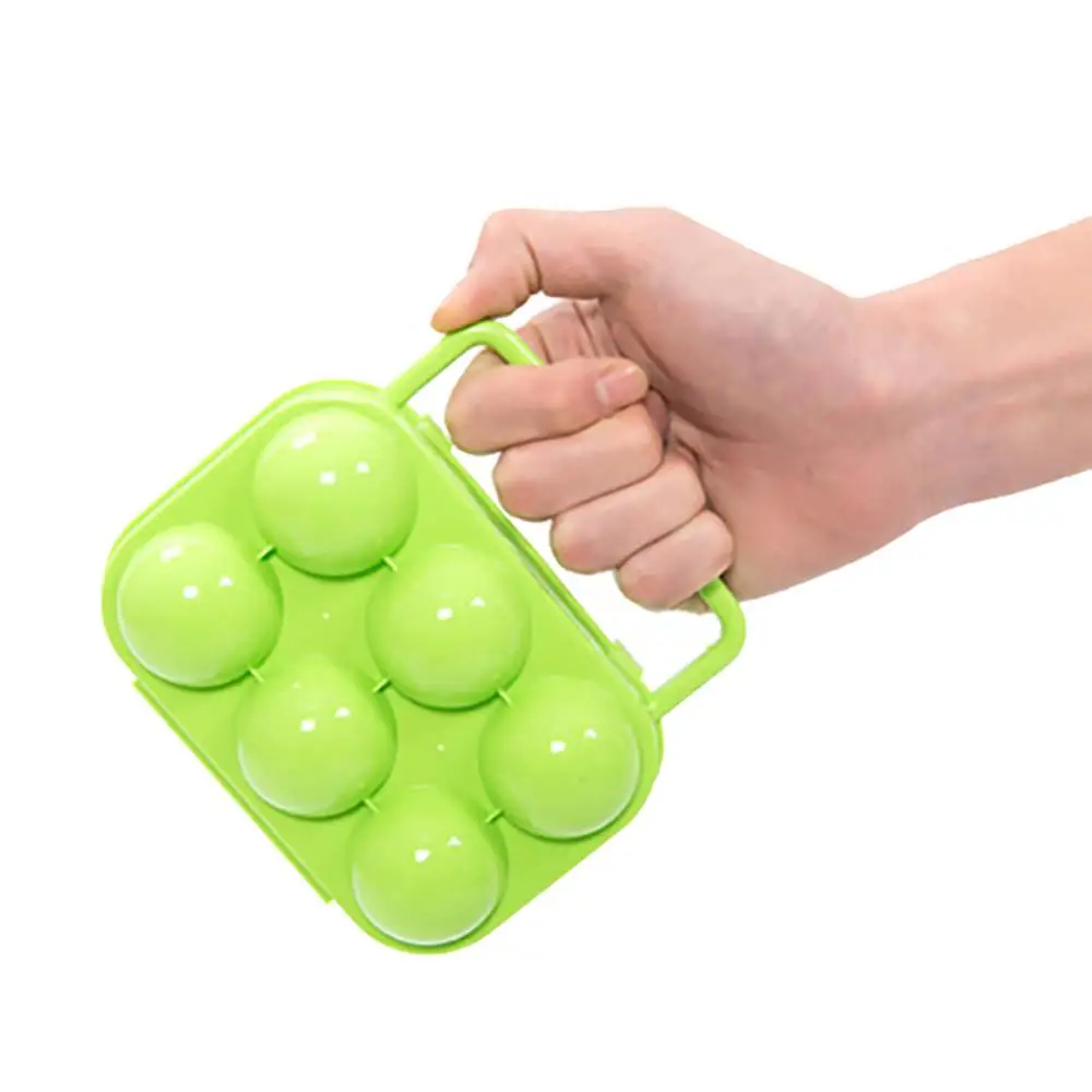 2/4/6/12 Eggs Holder Egg Storage Box Portable Container for Outdoor Camping Picnic Eggs Carry Kitchen Organizer egg storage container