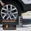 （CASE ONLY) Universal Tire Inflator Case, Portable Air Compressor Holder for CYCPLUS/for Hafuloky/for Woowind/for ILTIDE/for 6