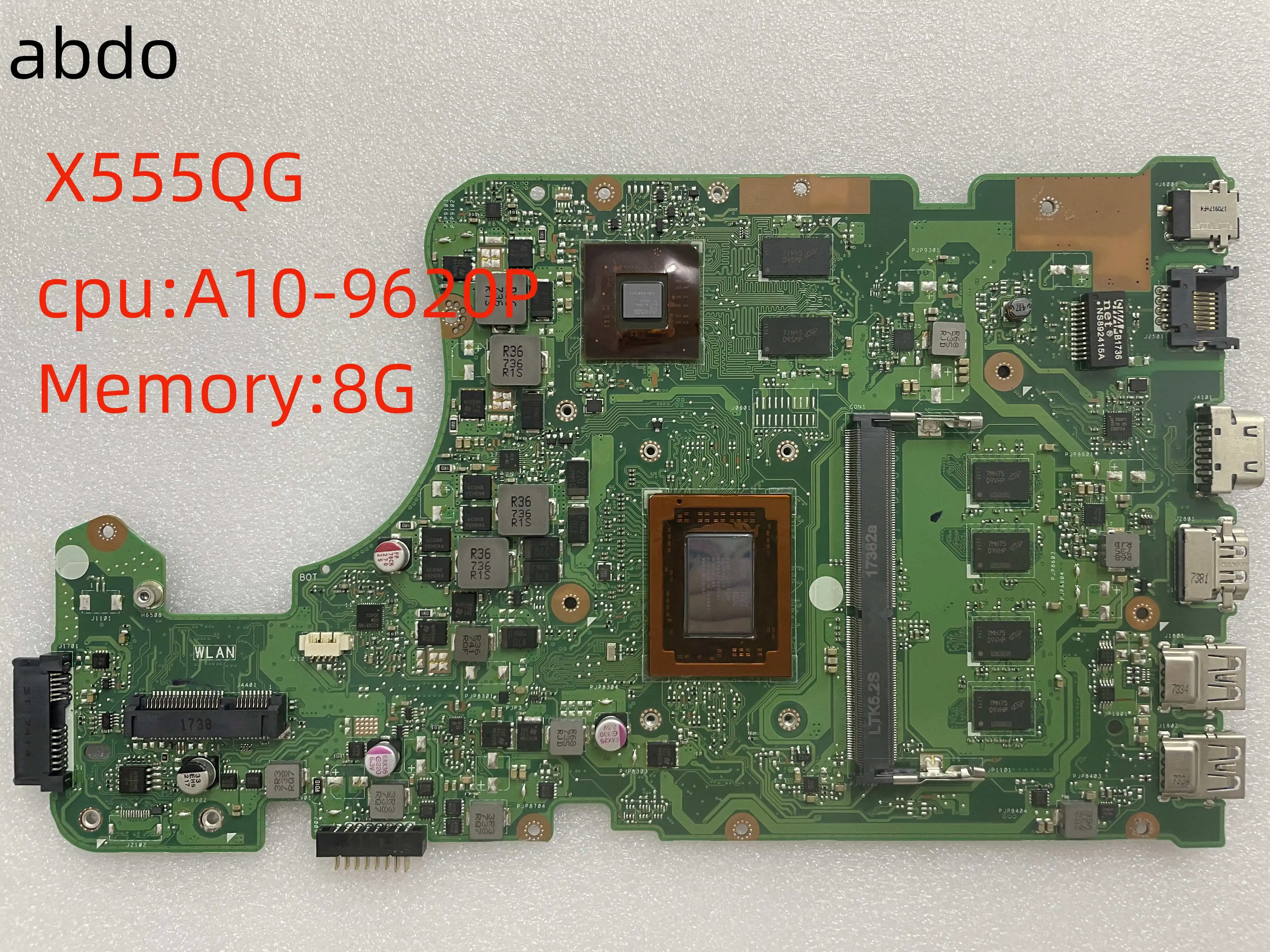 Motherboard Ram Asus X555q Asus X555QA-CBA12A Motherboard With AMD