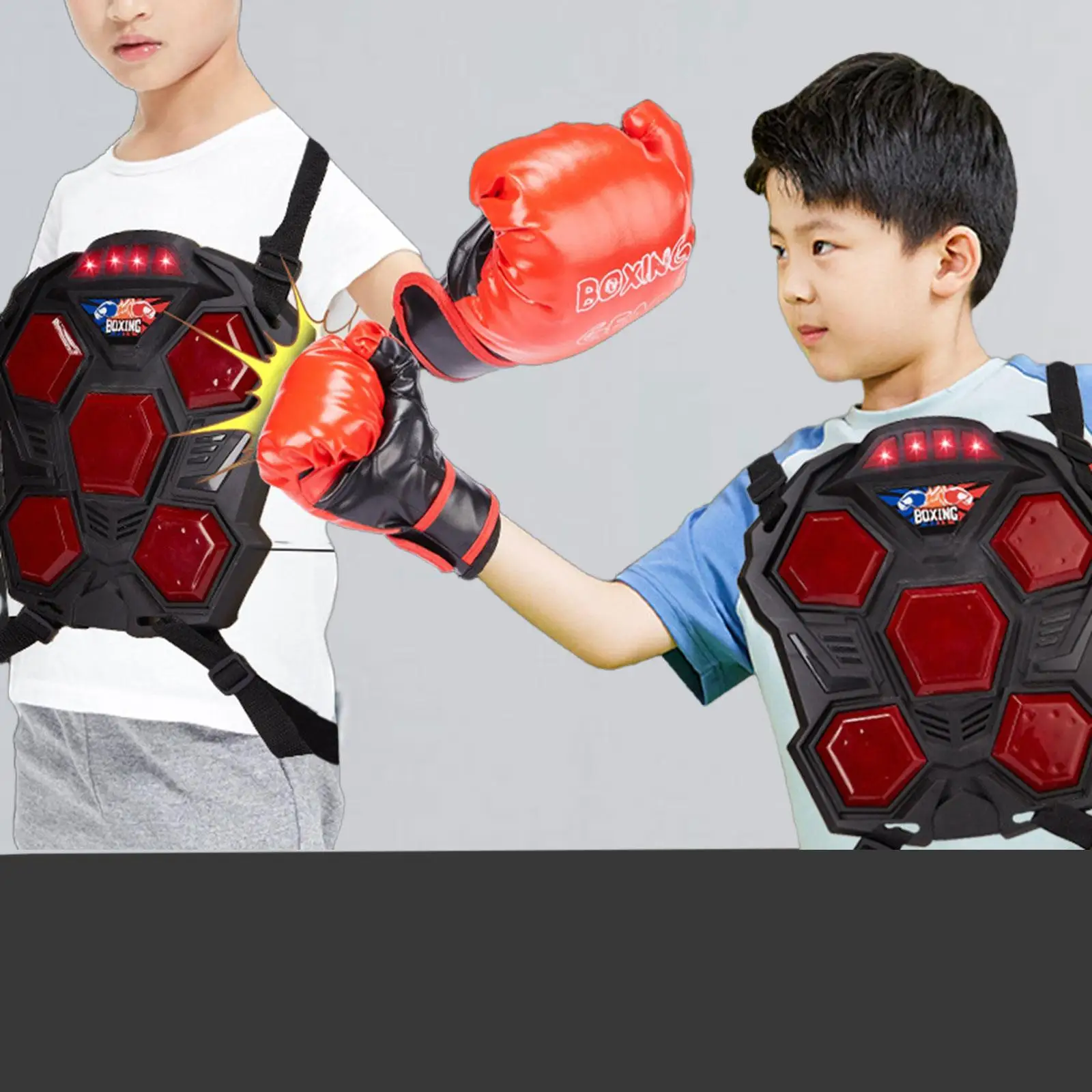 Electronic Boxing Machine with Light Punching Pad for Focus Taekwondo Sanda