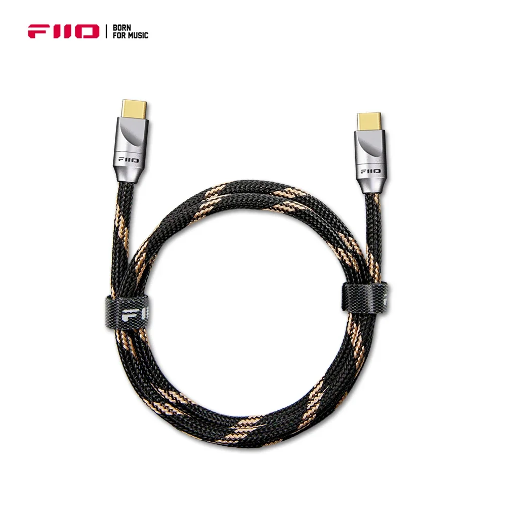 FiiO LT-TC5 USB 銀メッキ純銅デジタル オーディオ タイプ C FiiO LT-TC5 USB 銀メッキ純銅デジタル オーディオ タイプ C