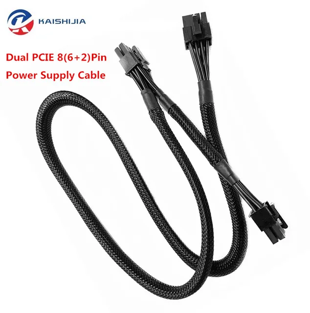 JINTAI Nuovo Ricambio Cavo Adattatore Di Alimentazione ATX Da 8-Pin A 8-Pin( 6 2) Per EVGA 750 P2 G2 G3 Supernova 550-1300 G2 G3 G5 18AWG - Foto 5