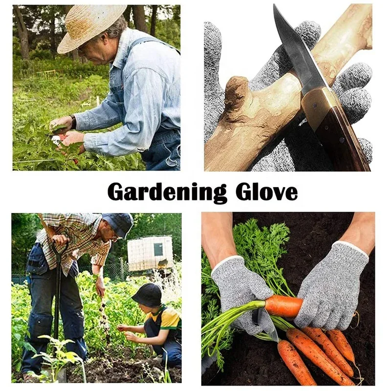 Anti-cut Outdoor Fishing Gloves Knife Cut Resistant Protection Fishing Hunting Gloves Steel Wire Mesh Gloves Fishing Tools 5