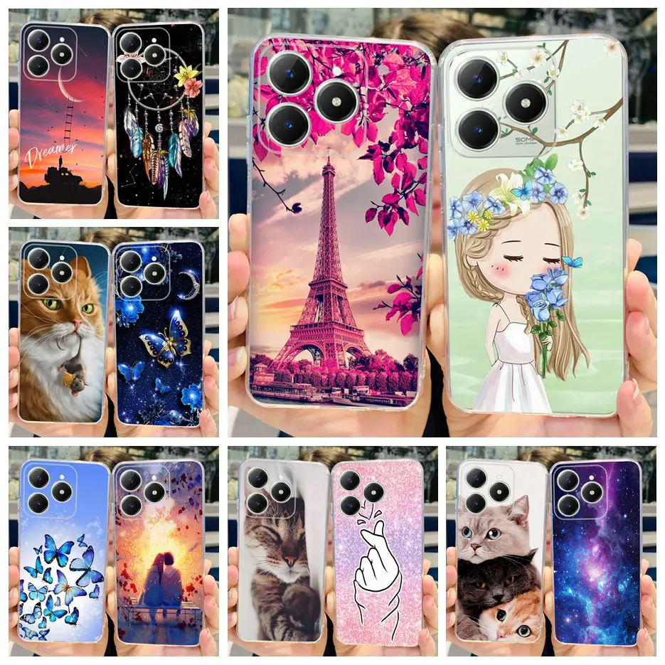 Stylish Painted Soft Silicone Phone Case Cover