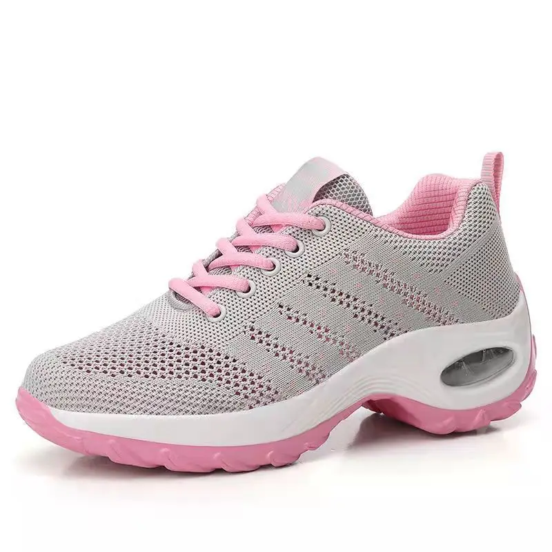 New fashion casual women's shoes sneakers Breathable mesh shoes increase shaker shoes