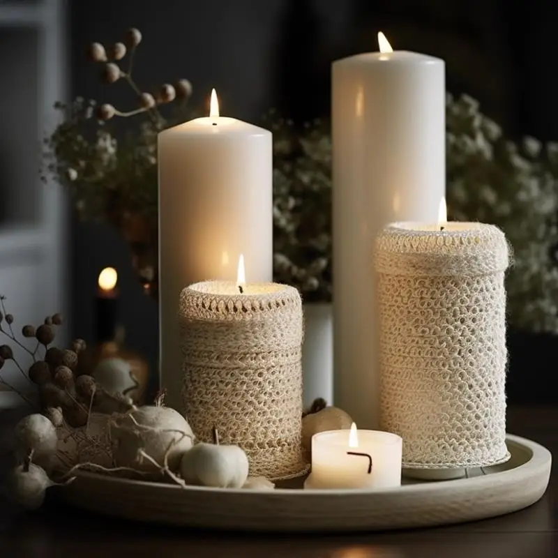 Description Picture 4 of item50/100pcs Waxed Cotton Candle Wicks Set Smokeless Wax Core DIY Soy Wax Core Woven Kerosene Lamp Candles Making Supplies