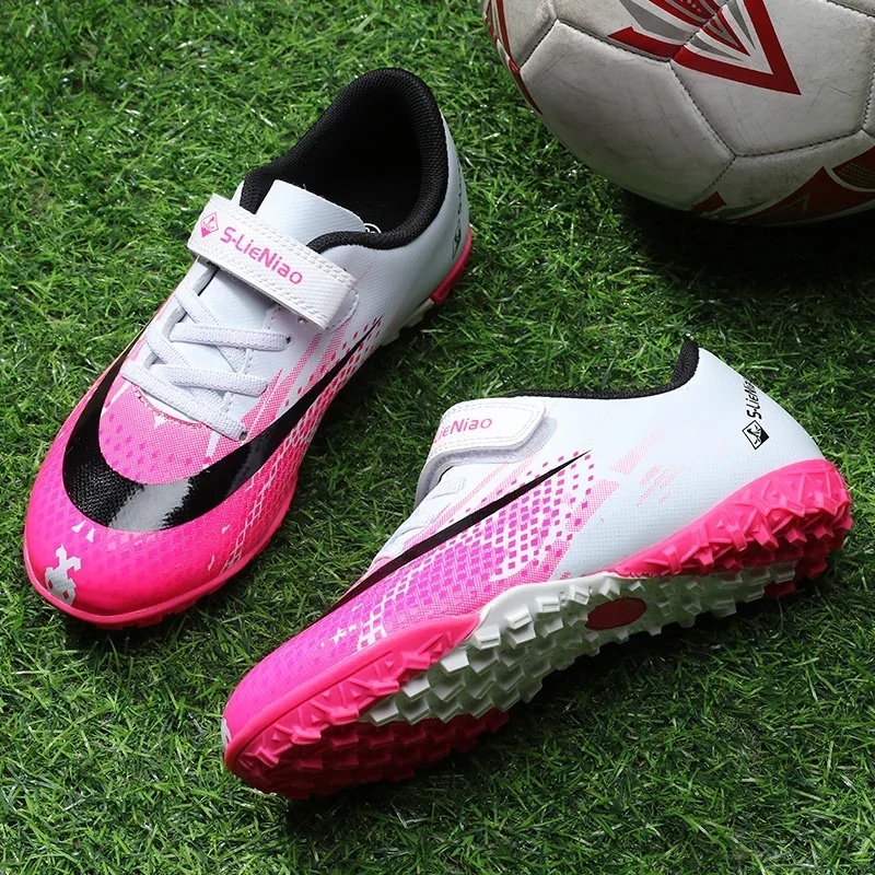 Football Shoes Primary Secondary School Children Outdoor Breathable Children's Shoes Boys Lightweight