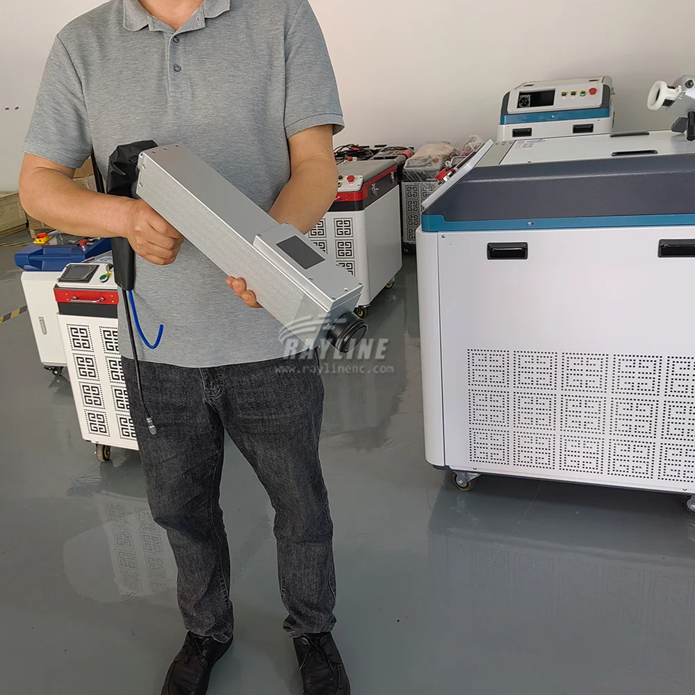 Safe and Efficient Portable Laser Cleaning Machine 100W 300W 500W Pulse Laser Metal Cleaning Machine rust remover for paint 6