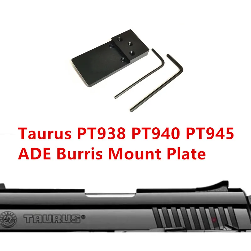 Optic Red Dot Scope Mount Plate Fit For Taurus PT938 PT940 PT945 842 PT915 909 911 PT957 ADE Docter Burris Frenzy Sights Adapter
