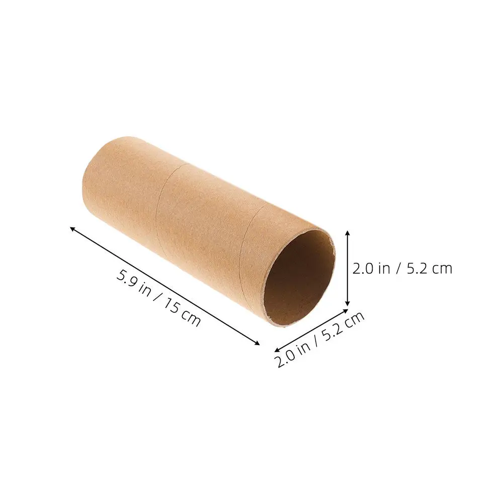 20Pcs 부드러운 표면 골판지 튜브 15Cm DIY 드로잉 페인팅 장식 창의적 학습 프로젝트를위한 공예 종이 롤