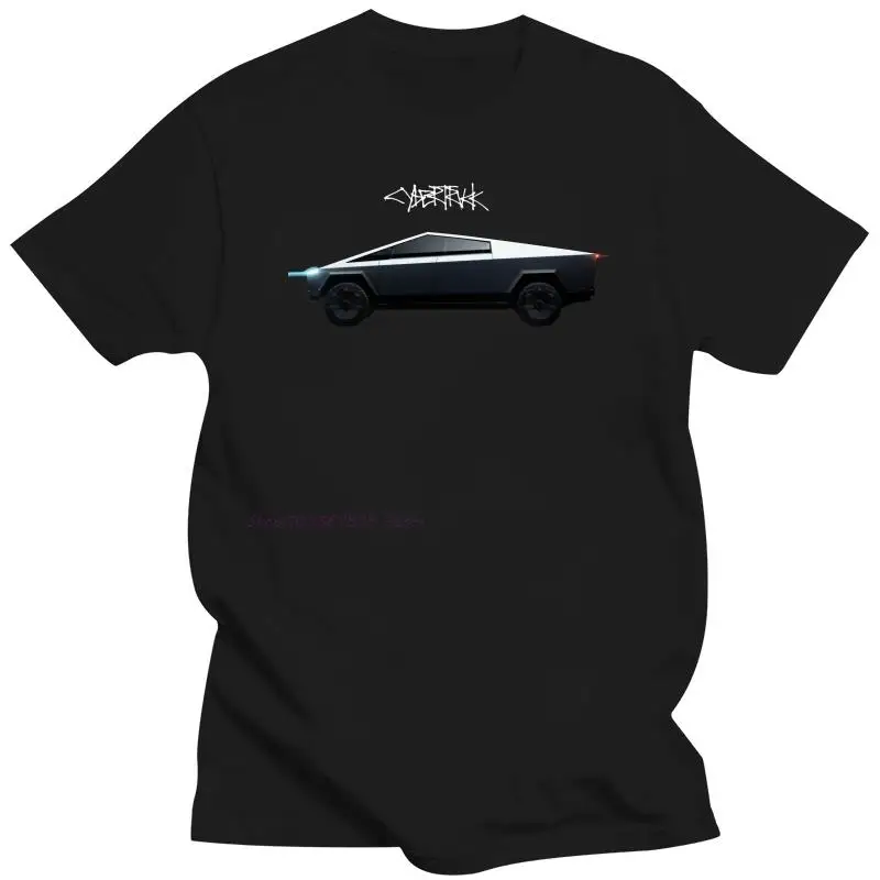Maglietta Da Uomo 2019 Fashion Elon Musk Cybertruck T-Shirt 2019 Tasla Cybertruck T-Shirt Elon Musk Shirt Gift