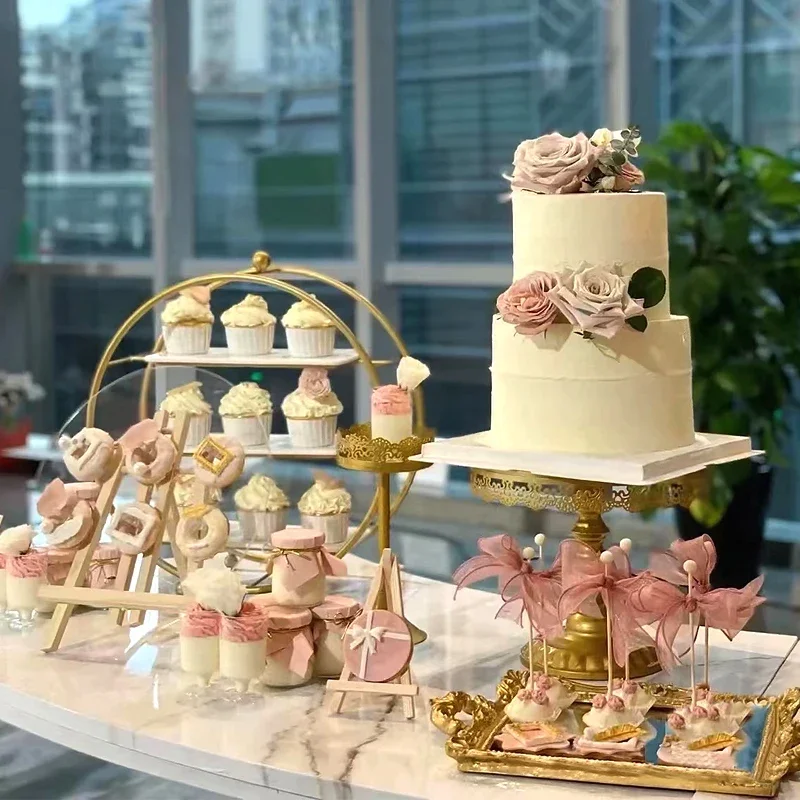 

Party Table Donuts Candy Kitchen Accessories Holder Events Tools Wedding Cake Stand Decoration Luxury Christmas Catering Serving