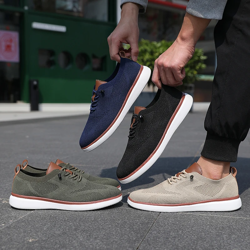 Mesh Sports Shoe Loafers