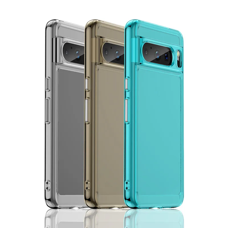 Per Google Pixel 8 Pro Custodia Morbida Tpu Color Caramella Paraurti Per Google Pixel 8 Pro Cover Custodie Protettive Per Telefono Pixel 8 7 Pro 7A 6A