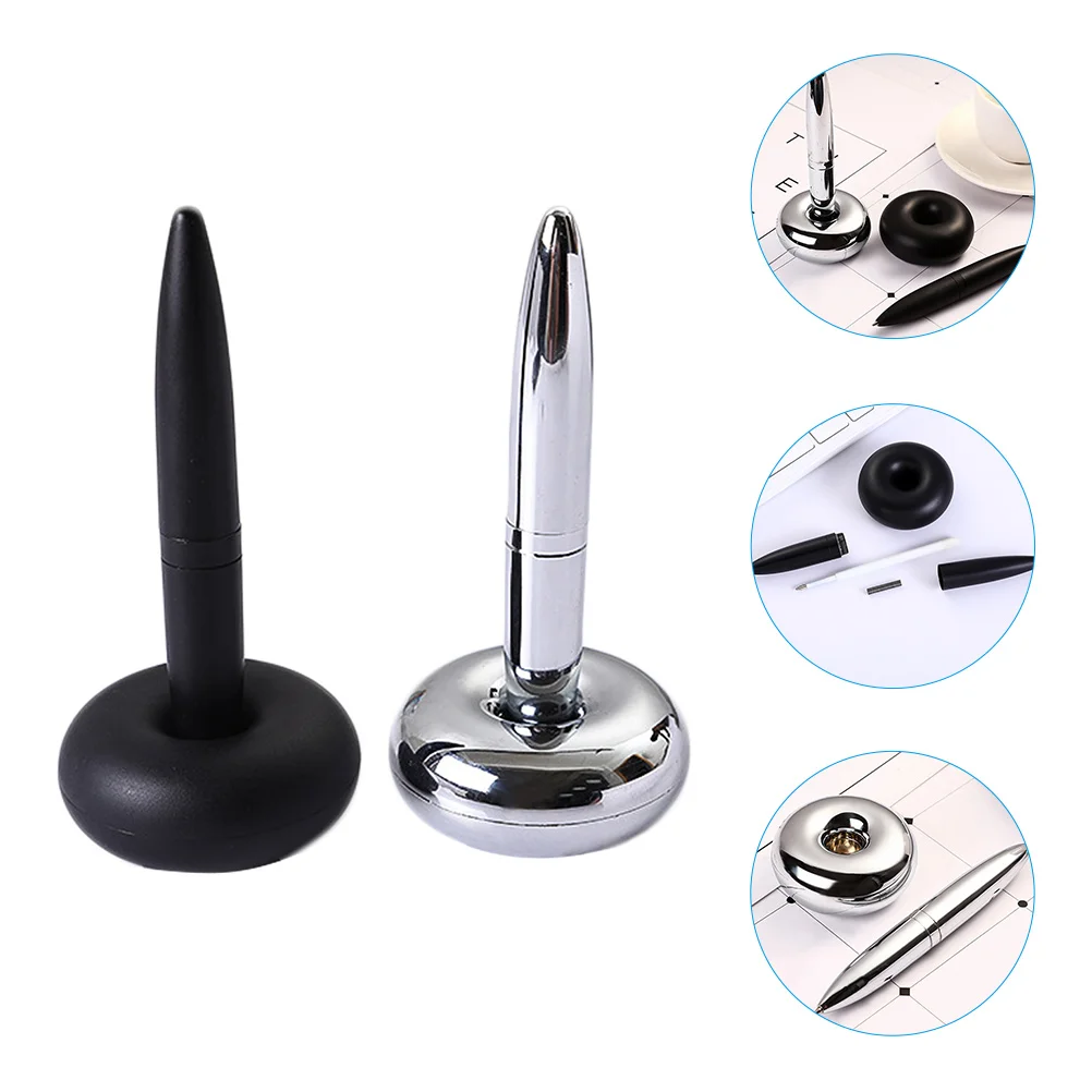 

Magnetic Suspension Pen Floating Ballpoint Pen Metal Writing Pen Levitating Pens Office Business Gifts