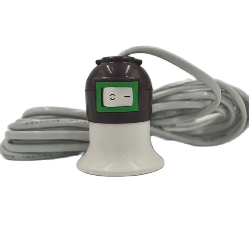 Cavo Con Portalampada E27 A Sospensione, 1,7 Metri, Interruttore On/Off, Spina UE, Bianco/nero - 3