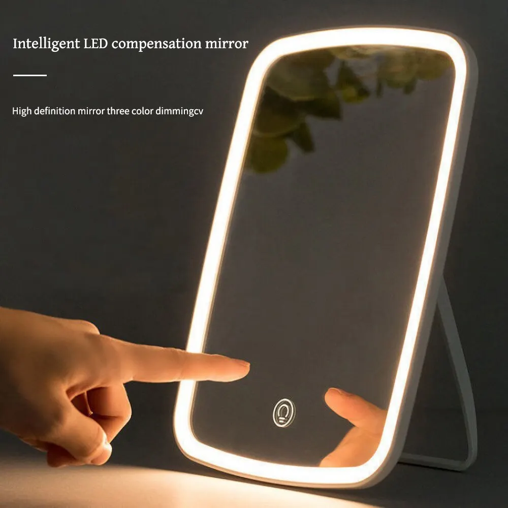 Tricolor LED Rotating Makeup Mirror 1