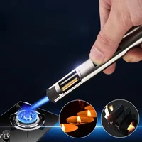 HONEST-Airbrush Torch Turbo Lighter, Windproof Cigar Lighter, Unusual Metal Jet, Butane Gas Pipe Welding Lighter, Kitchen Gadget 2