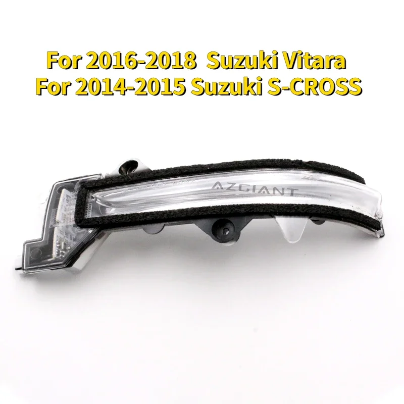 

For SUZUKI Vitara S-cross Car side view mirror turn signal direction lights waterproof left right lamp reflector brand new parts