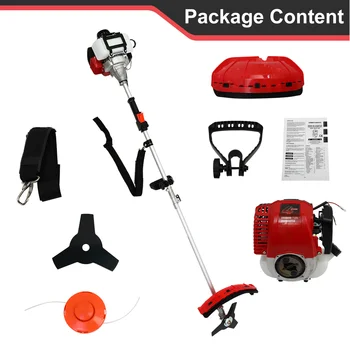 4-Stroke Gas Weed Eater 31cc 15lb 13 in Straight Shaft Trimmer Cordless 1