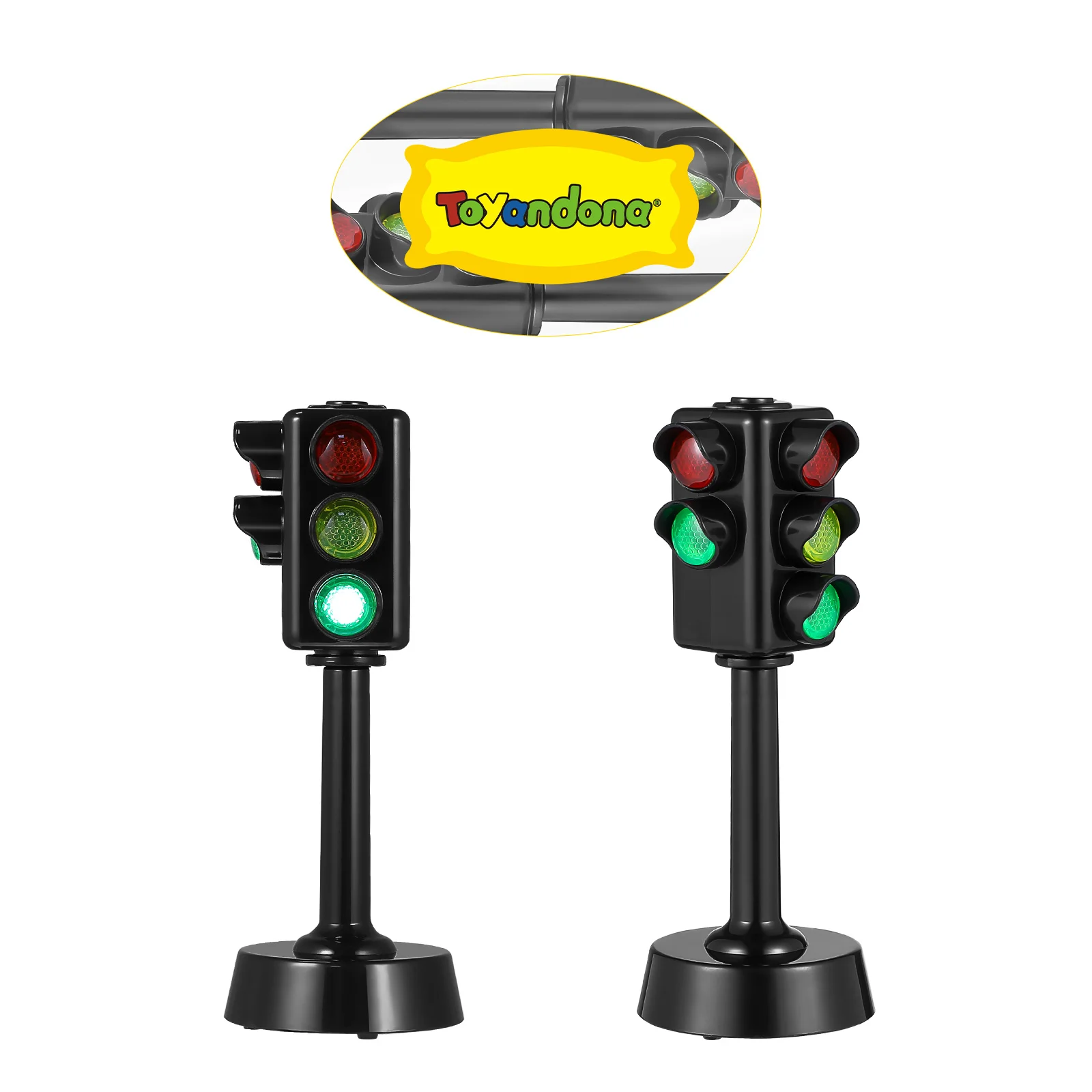 Mini Toys Traffic Signals Marker Lights Stop Model Traffic Light Toy Child Toddlers Educational Toy Led