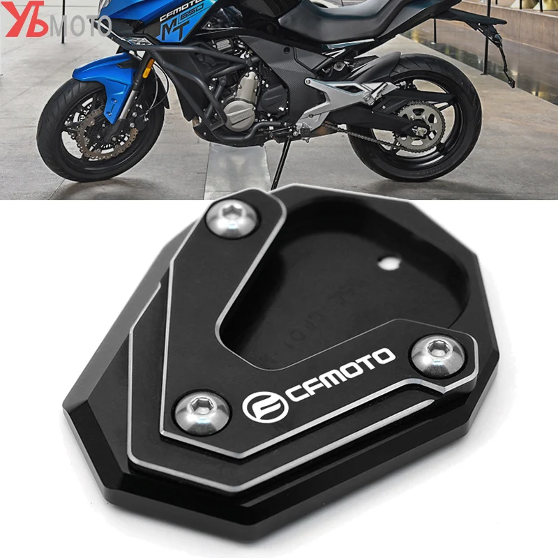 Motorcycle Kickstand Enlarger Foot Side Stand Extension Pad For CFMOTO