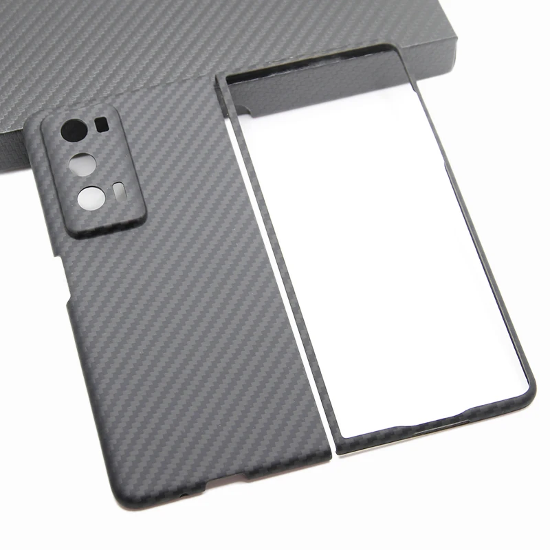 

ZXKE Carbon Case For HONOR Magic V2 Hard Cover Ultralight Ultrathin Comfortable Commercial Aramid Fiber Protective Shell