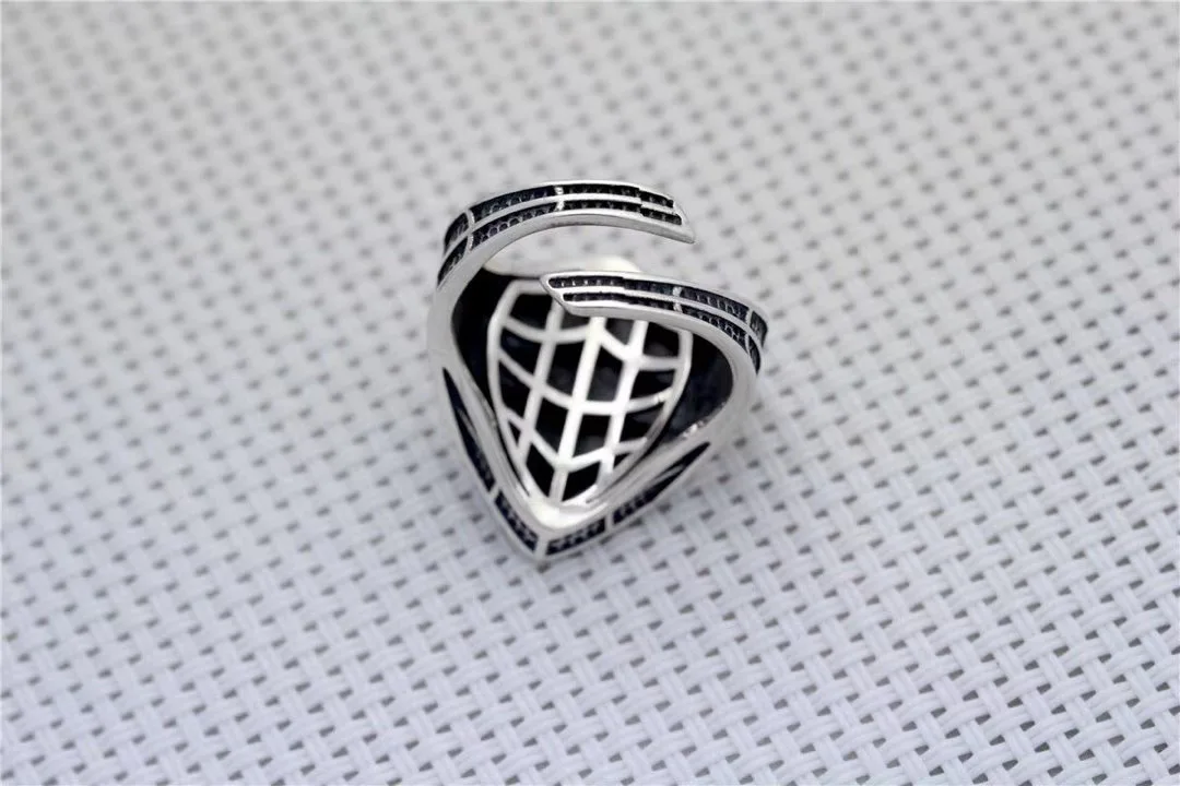 Silver Ring Personality Spider Design Vintage 925 Sterling Silver Man Party Ring Jewelry Birthday Gifts Never Fade