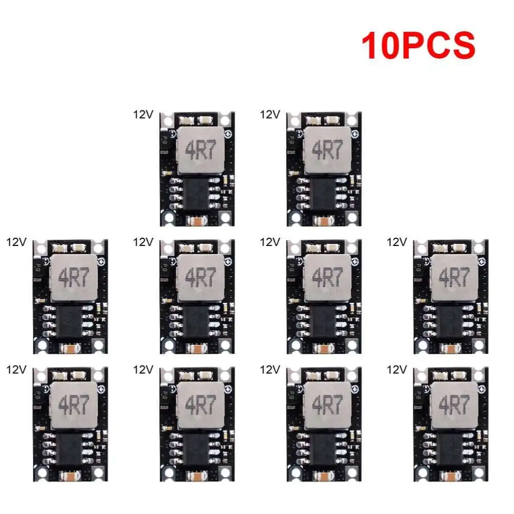 Adjustable Voltage Regulator Module for Car and Motorcycle Batteries, 3A Output