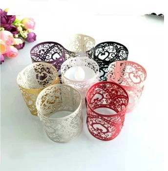 New 10 Pieces of LED Candle Lampshade Pattern Heart-shaped Festive Decoration Suitable for Christmas and Wedding
