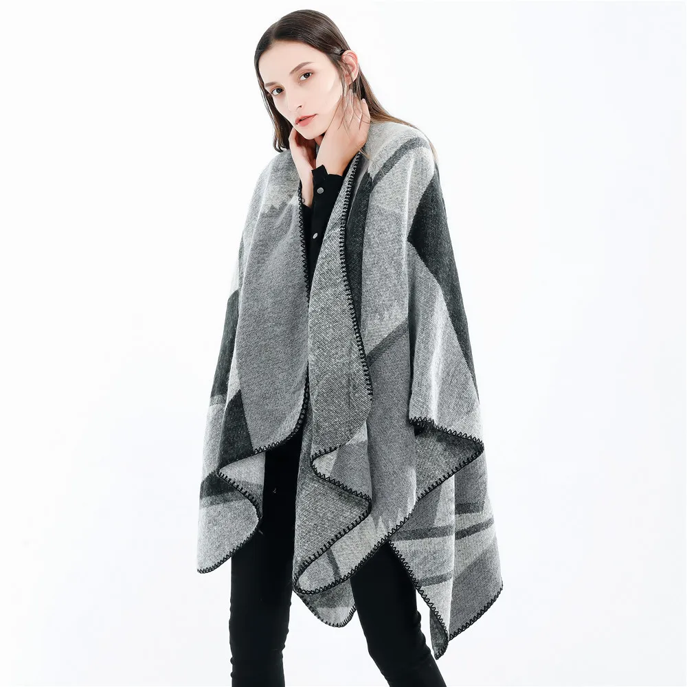 

Fashion Winter Travel Warm High-end Imitation Cashmere Scarf Shawl
