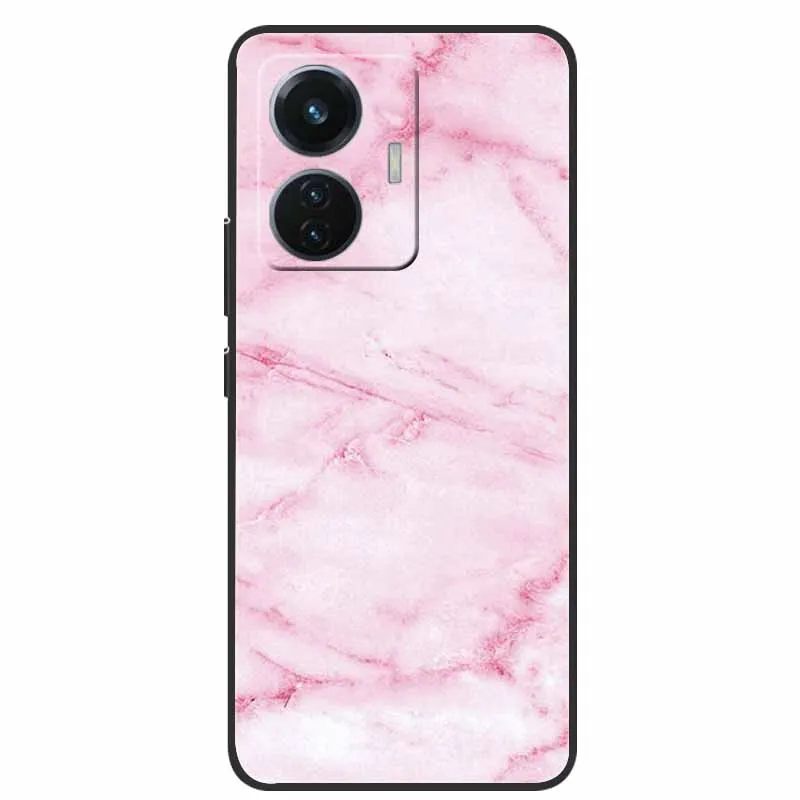 Elegant Marble Soft Silicone TPU Back Case - Shockproof Phone Cover