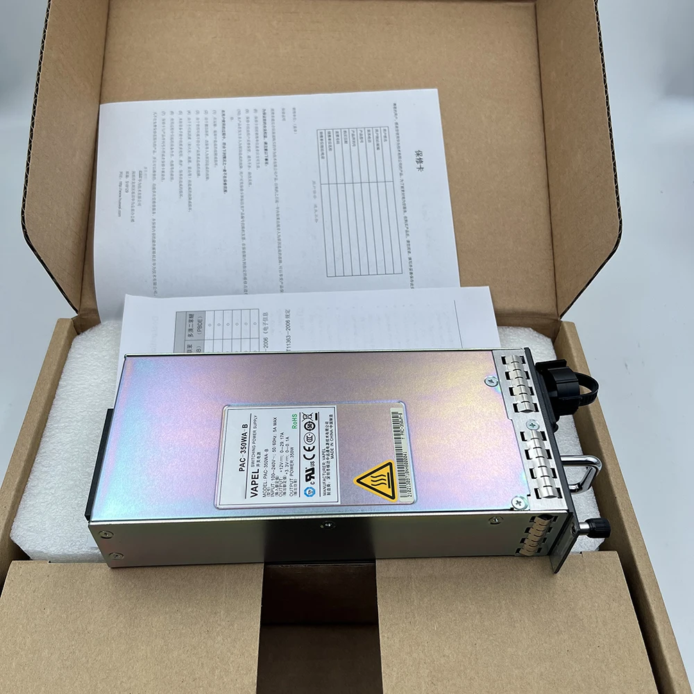 

AC Power Supply 350W For HUAWEI CloudEngine 6800 Series Switch Power Supply PAC-350WA-B80