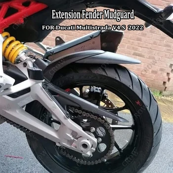 Parafango anteriore allungato per moto parafango posteriore e anteriore parafango parafango paraspruzzi per Ducati Multistrada V4 S 2022