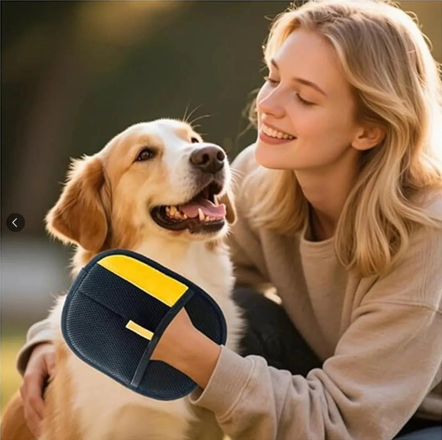 2 In 1 Pet Hair Removal Mitts For Cats Dogs Electrostatic Grooming Glove Reusable Washable With Lint Roller Brush Safe_voghion.com
