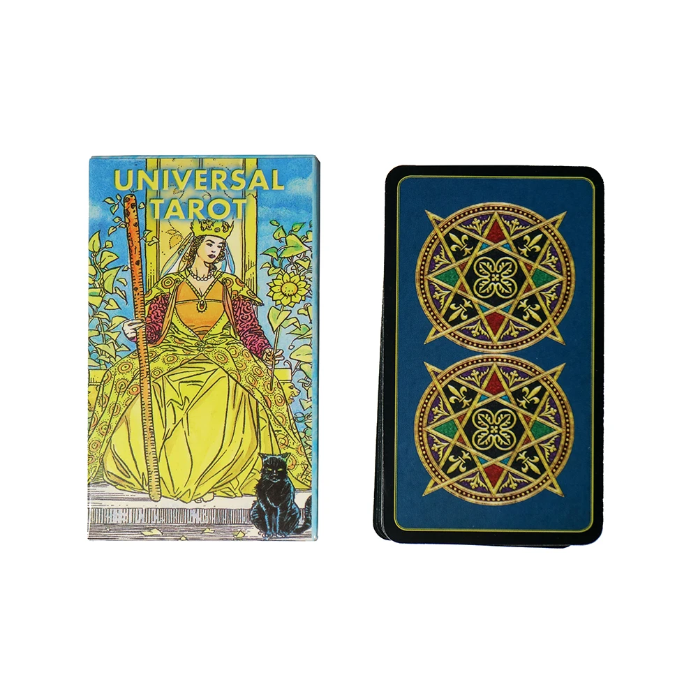 Universal Rider Tarot Cards A 78 Deck Oracle English Visions Divination Edition Borad Playing Games 6