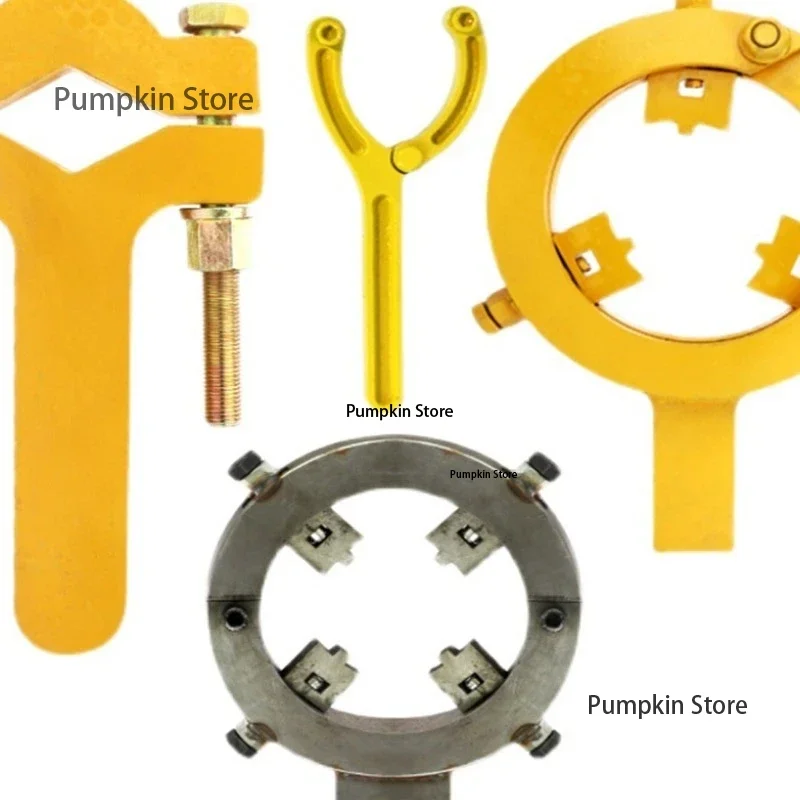 Excavator forklift maintenance tool cylinder wrench hydraulic cylinder removal tool oil seal piston nut replacement