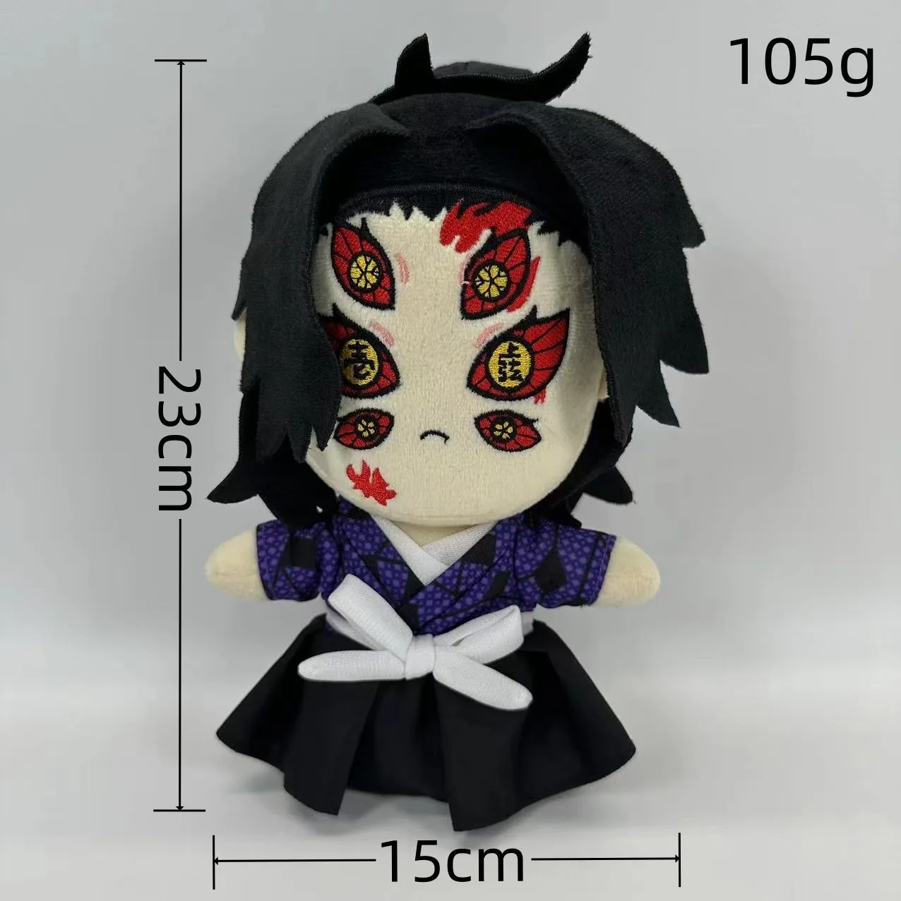 New Demon Slayer Plush Stuffed Toy Kamado Nezuko Akaza Kokushibo Cartoon Anime Figure Manga Doll Pendant Kid Birthday Gift Decor