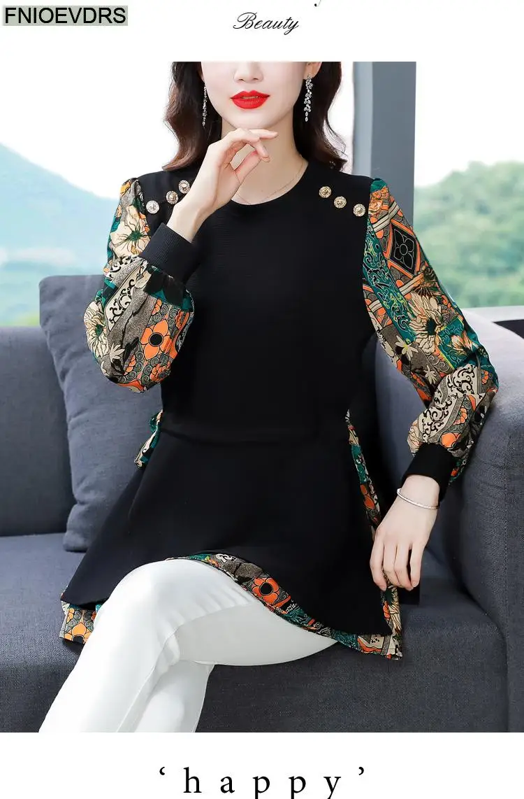 M-5XL Loose Clothes 2023 Women European Fashion Elegant Office Lady Work Button Shirt Casual Tunic Belly Peplum Tops And Blouses