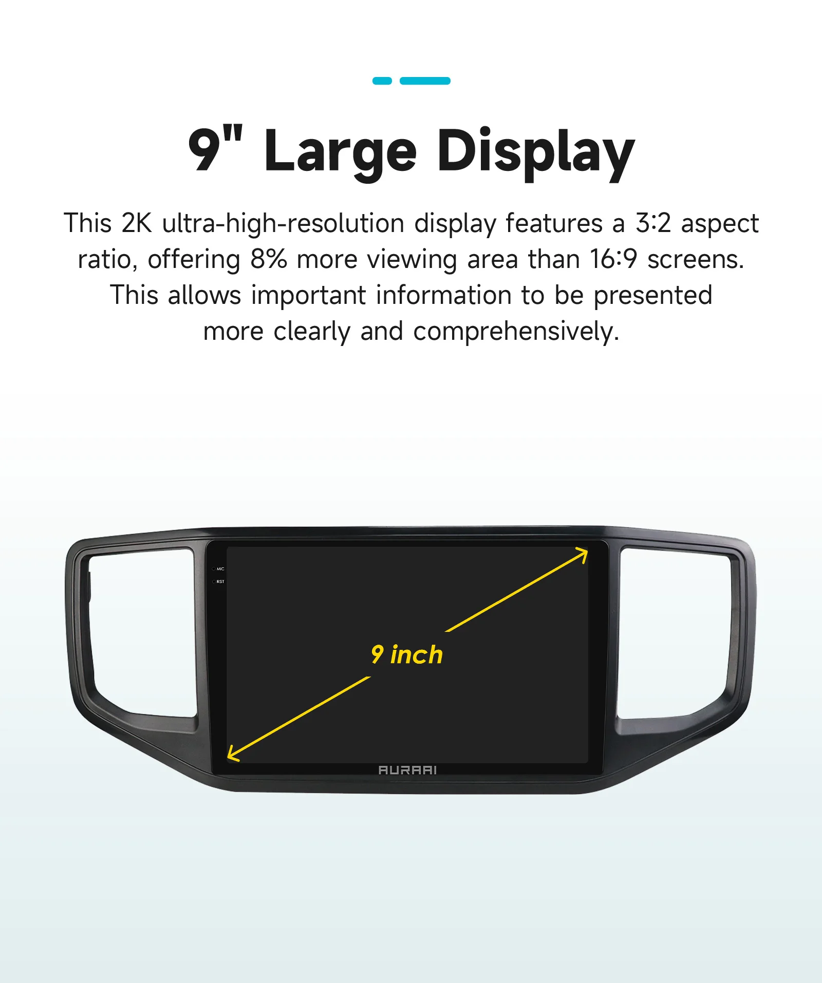 AURAAI Intelligente Autosysteme für VW Volkswagen Amarok 2017 - 2021 Carplay Android Auto Touchscreen ADAS DPS 360 Kamera BT 4G – Detail 33