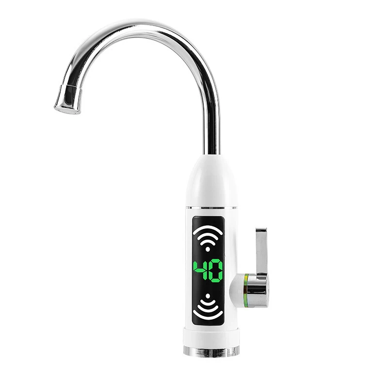 Electric Water Heater Bathroom Kitchen Instant Hot Water Tap Faucet Tankless Instant Hot Water Faucet 3000W 3S Fast heat electric hot water faucet instant heating type electric water heater for kitchen household