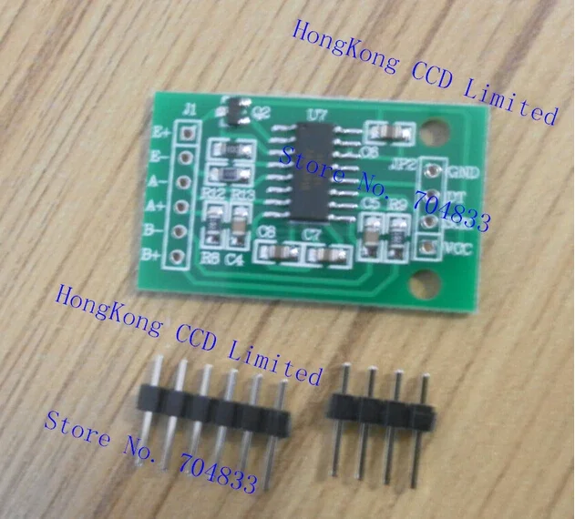 

HX711 24-bit high precision AD sampling weighing sensor module